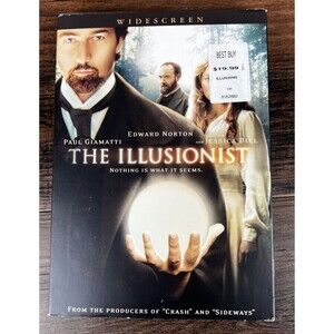 The Illusionist DVD (2006) Widescreen Edition With Slip Cover New Sealed